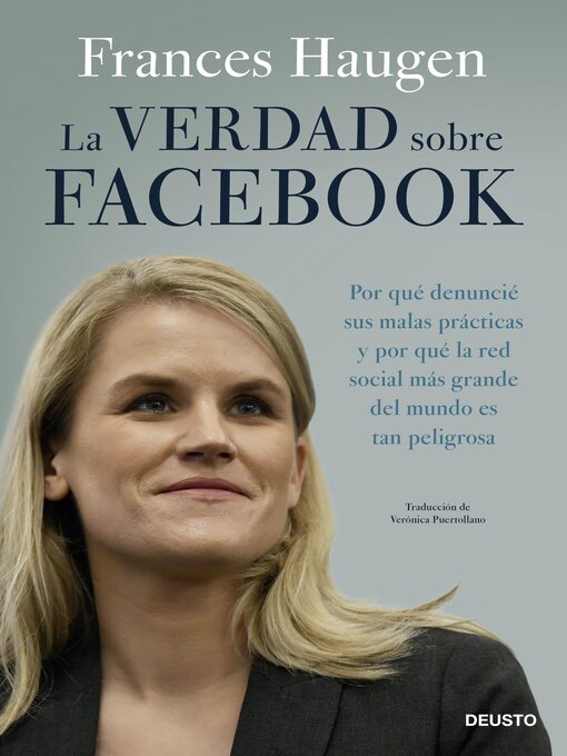 Title details for La verdad sobre Facebook by Frances Haugen - Available